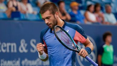 Η Cameron Norrie χάνει από τον Borna Coric στους ημιτελικούς του Cincinnati Open.  Ο Στέφανος Τσιτσιπάς νικά τον Daniil Medvedev  νέα του τένις Η Cameron Norrie χάνει από τον Borna Coric στους ημιτελικούς του Cincinnati Open.  Ο Στέφανος Τσιτσιπάς νικά τον Daniil Medvedev  νέα του τένις